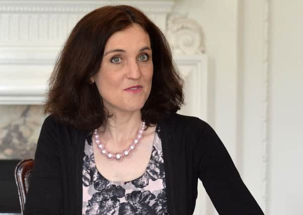 Secretary of State Theresa Villiers.

Photo:Colm Lenaghan/Pacemaker Press