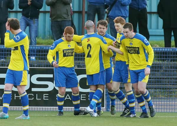 Bangor have been demoted to the third tier of local football for the first time in their history