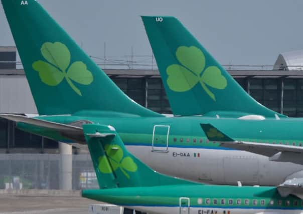 Aer Lingus flies out of George Best Belfast City Airport