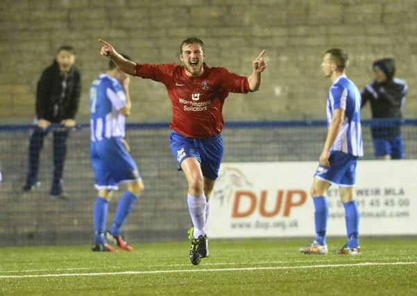 Denver Gage has returned to his hometown club Ballymena United from Ards. Picture: Pacemaker Press.