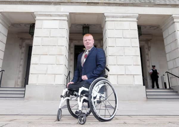 UUP MLA Andy Allen complained about the pace of action on mobility issues at Stormont