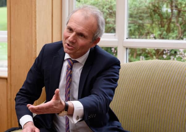 David Lidington MP talks to the News Letter at the Dunadry hotel in Co Antrim