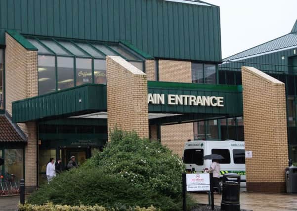 The girls delivery at Antrim Area Hospital in 2007 was delayed