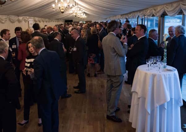The Ulster Unionist reception at the terrace on the House of Commons