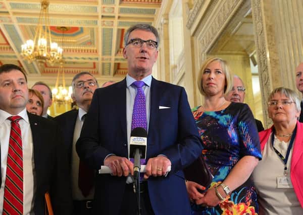 Mike Nesbitt gives his reaction to the appointment of ministers to the NI Executive
