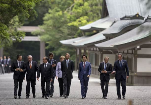 Reaching agreement over the deal was a key aim of the two-day G7 gathering