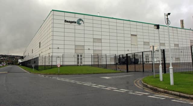 The Seagate plant in Londonderry