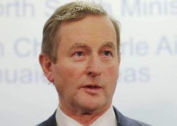 Enda Kenny urged Irish citizens living in the UK to vote to stay in the EU