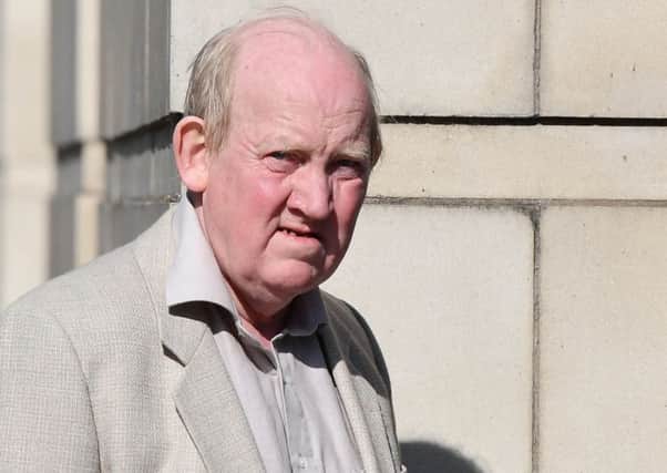 Paul Ervine at Belfast Crown Court before his appearance on Tuesday