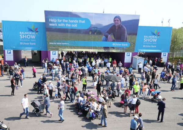 Â©Press Eye - Belfast - Northern Ireland - 12th May 2016 
Balmoral Show, in partnership with Ulster Bank, second day:
View of Day 2 of the Balmoral Show
Picture by Andrew Paton/Press Eye.com