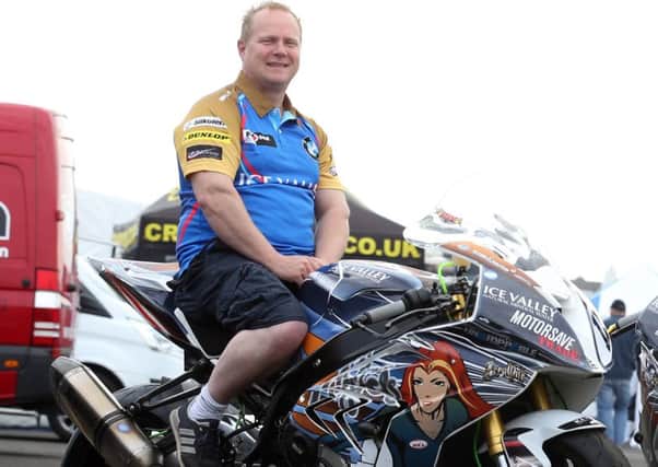 Paul Shoesmith who has been killed during a practice session at the Isle of Man TT.