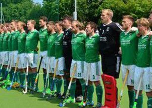 Ireland team before the clash