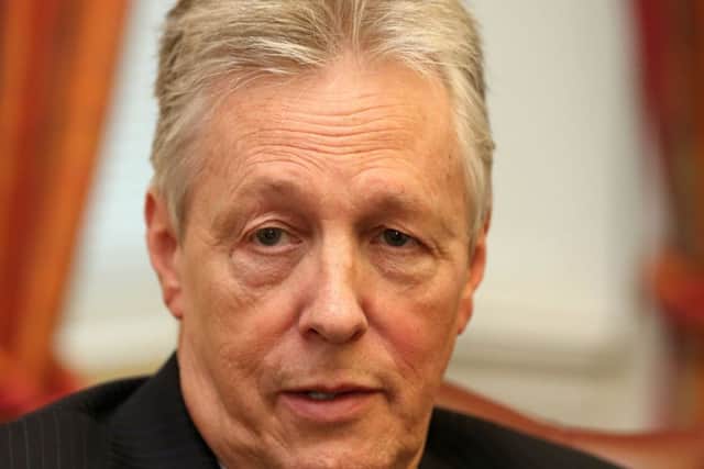 Former First Minister Peter Robinson
