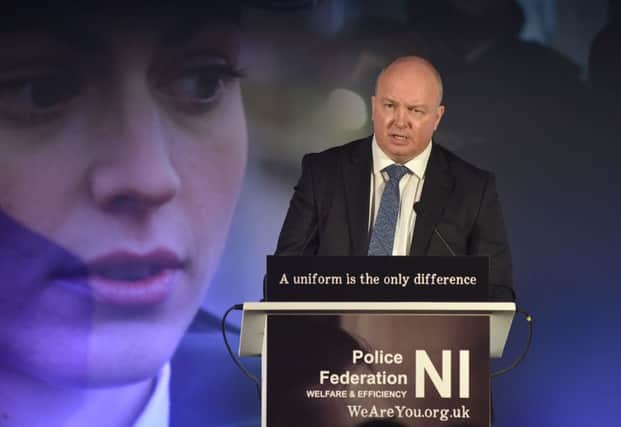 Mark Lindsay, chairman of the Northern Ireland Police Federation