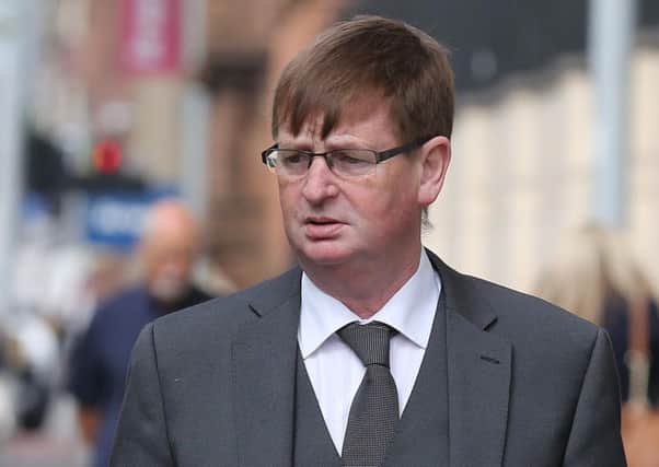 Willie Frazer, pictured in 2016 outside the inquest into the Kingsmills atrocity