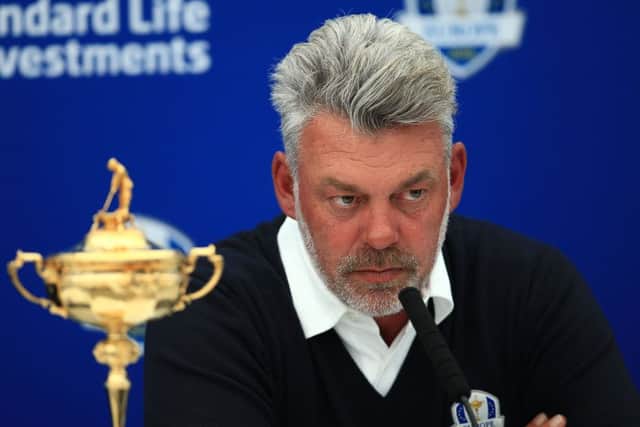 European Ryder Cup captin Darren Clarke