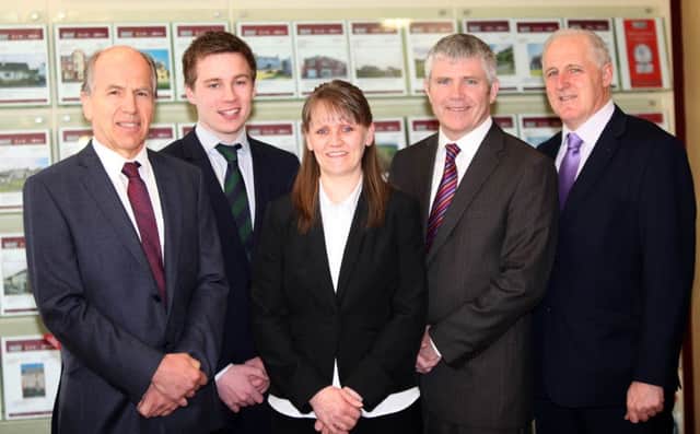 The land team at Best Property Services; Garry Best (MD), Jonathan Bell, Elizabeth Winter, Conor Mallon and Brian Clarke.
