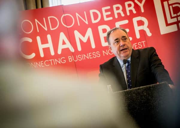 Alex Salmond Londonderry Chamber of Commerce Brexit debate