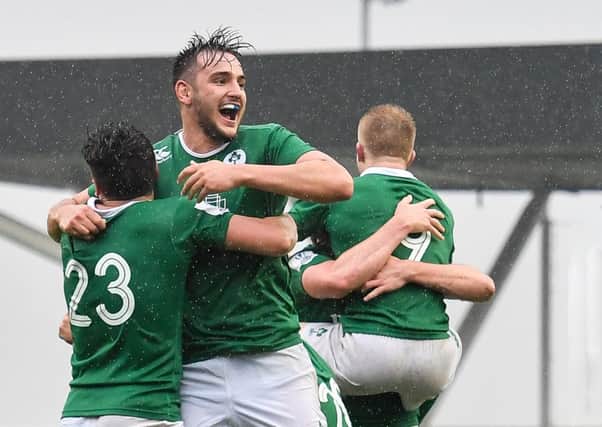 Ireland are bidding to make history by reaching the Junior Rugby World Championship final