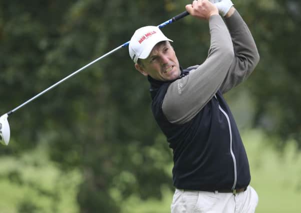 David Higgins (Waterville GC) during the second round of the Irish PGA Championship, Dundalk Golf Club.