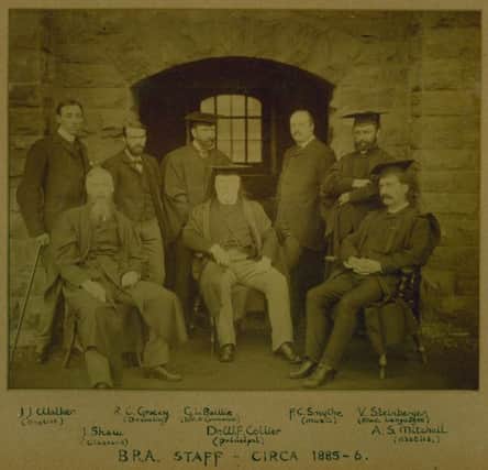 Belfast Royal Academy Staff. 1885-86. Valentine