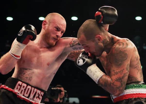 George Groves (left) and Andrea Di Luisa
