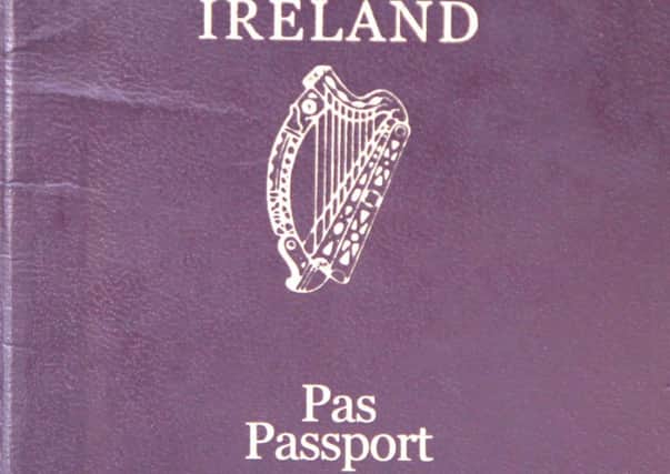 Republic of Ireland passport: Niall Carson/PA Wire