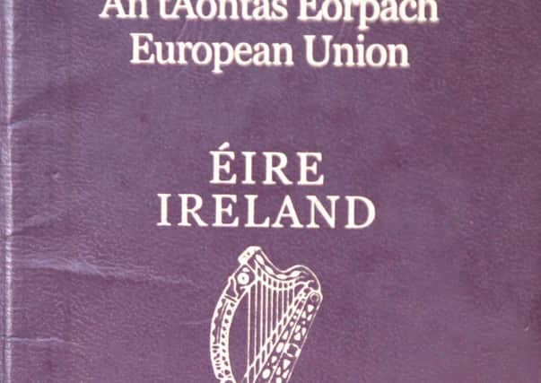 The Brexit vote has not affected Irish passport entitlement