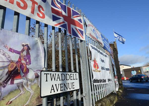 Twaddell protest camp