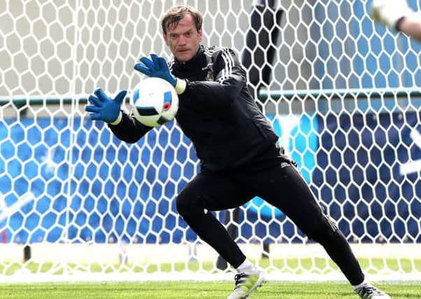 Northern Ireland international Roy Carroll is line to make his debut for Linfield in the Europea League at Windsor Park.