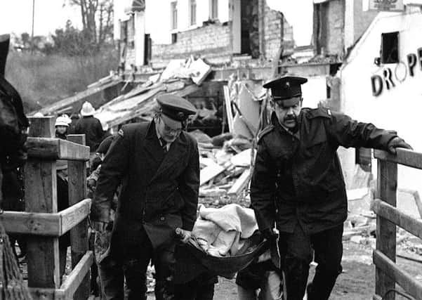 6th December 1982 
The INLA (Irish National Liberation Army) explode a bomb outside the Dropin Well pub in Ballykelly killing 17 British soldiers and civillians