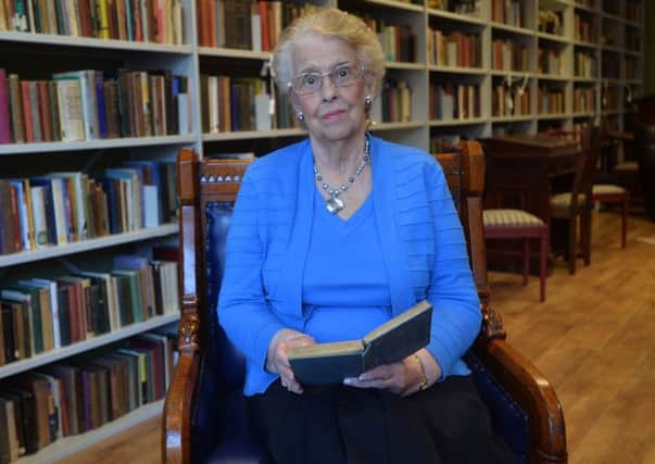 Baroness Paisley  pictured in the Bannside Library in East Belfast which contains the Late Ian Paisley's personal book collection.
 Photo Colm Lenaghan/Pacemaker Press