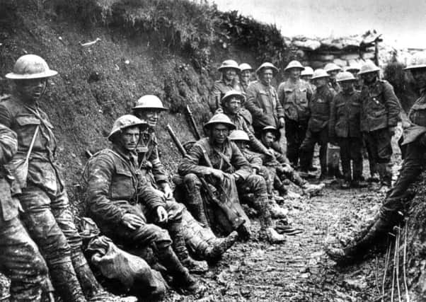 Soldiers at the Battle of the Somme