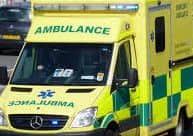 An ambulance crew was assaulted