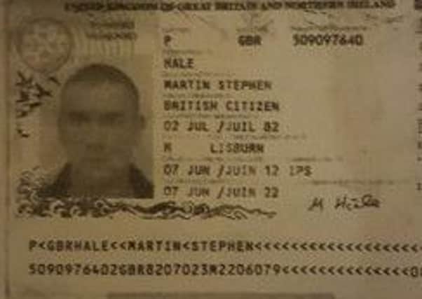 Images showing passports of Northern Irish men, taken from Cambodian police website, 05-07-16
Of the two, as of the above date, Hale is believed to be dead and the other man in hospital.
Added by AK
Webpage - http://www.police.gov.kh/archives/24939