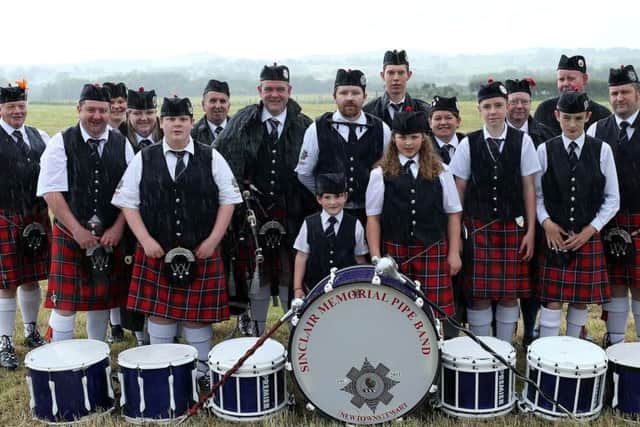 Sinclair Memorial Pipe Band, Newtownstewart 

Picture by Brian Little