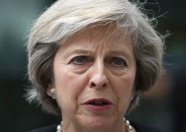 Theresa May. Philip Toscano/PA Wire