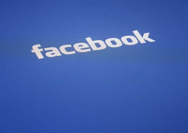 File photo of a Facebook logo