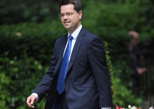 James Brokenshire arrives in Downing Street, London, as Prime Minister Theresa May continues to put the finishing touches to her top team. Photo: Andrew Matthews/PA Wire