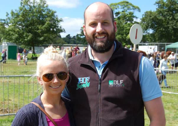 Taking in the sights of this years Castlewellan Show were Lauren and Tim Montgomery, from Ballymena