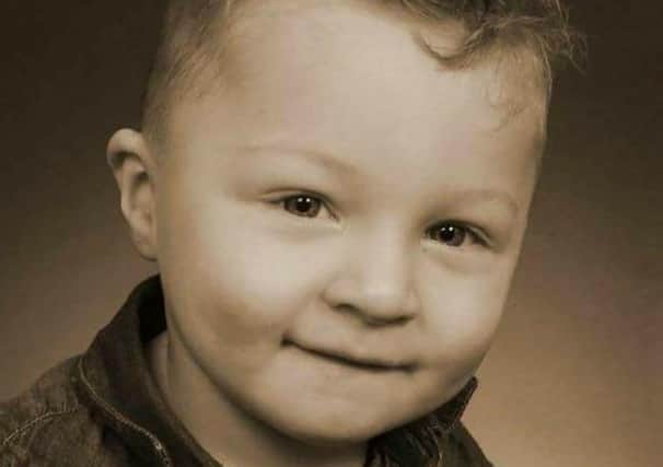 Two-year-old Ronan McGavigan from Londonderry who was knocked down and killed near his home on Sunday