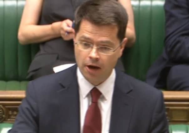 James Brokenshire in the Commons during Northern Ireland questions
