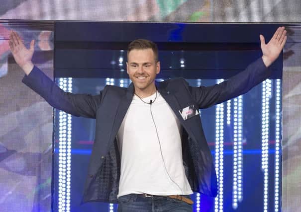 Andy West enters the Big Brother House