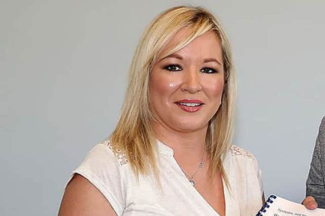 Michelle O'Neill, the current health minister