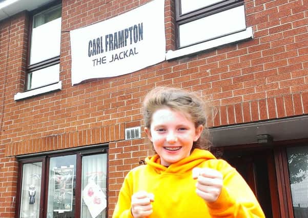 Morgan Stewart, a big Carl Frampton fan, wants to take up boxing