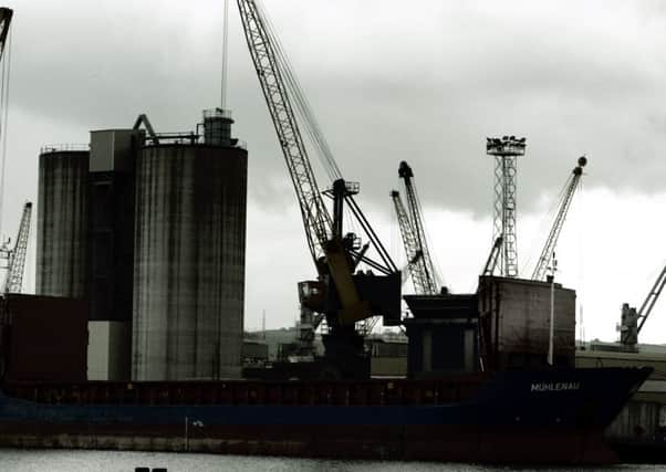 The two asylum seekers were arrested trying to leave Belfast Port for Scotland last week