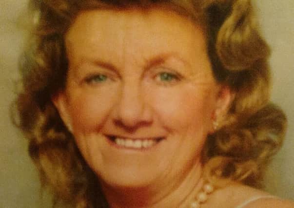 Pacemaker Press 5/8/2016 (FB)
Nurse Muriel Wing who  died following a collision. 
Muriel Wing who is in her 60s died in a collision between a car and a coach  on the A1 near Hillsborough on Friday morning. 
Pic Pacemaker