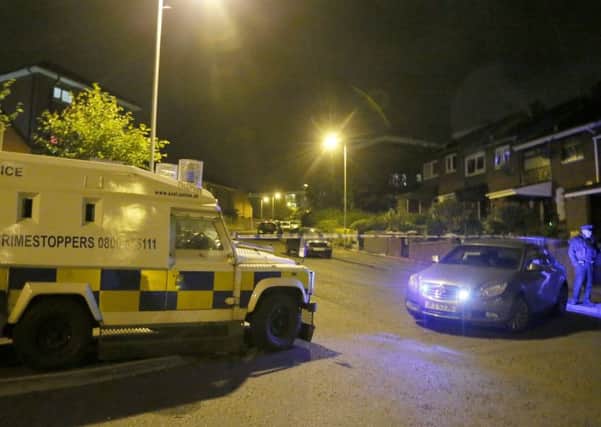 A man has been shot dead in north Belfast. Shooting occurred in the Sunningdale Gardens area, off the Ballysillan Road, at around 9.50pm  on Sunday the 7th August 2016 ( Photo by Kevin Scott / Presseye )