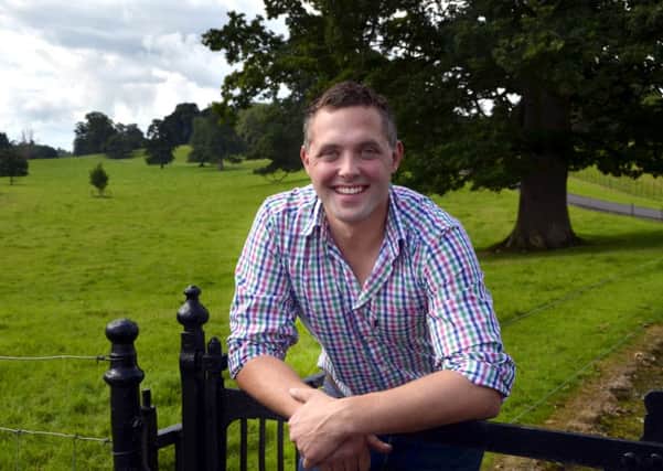 Christopher Gill, Caledon Estate Farm Manager.