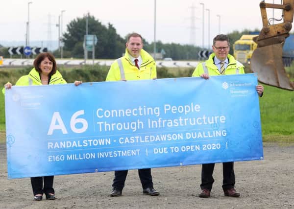 The Infrastructure Minister Chris Hazzard has announced that Â£160m will be invested in the A6 Randalstown to Castledawson Dualling Scheme.